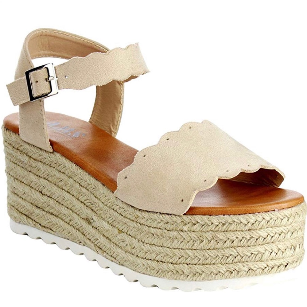 Nude Platform Sandals